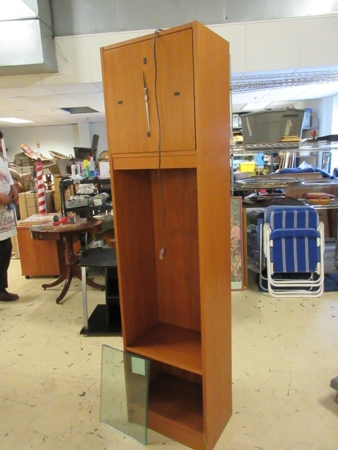lot 603 image: CONTEMPORARY FLOOR CLOCK