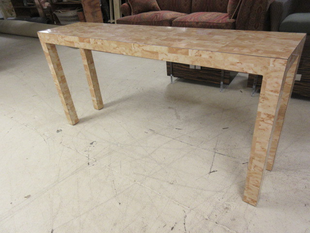 lot 613 image: ITALIAN STYLE LAMINATE SOFA TABLE