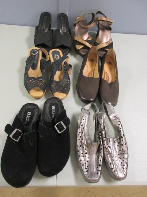 lot 654 image: LADIES DRESS SHOES SIZE 7-7.5