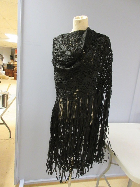 lot 657 image: HAND MADE SHAWL