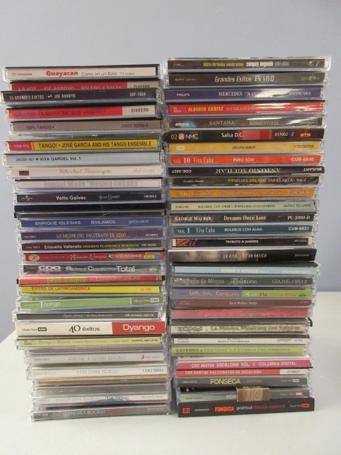 lot 668 image: LATIN AND MUSIC LOVERS CD COLLECTION