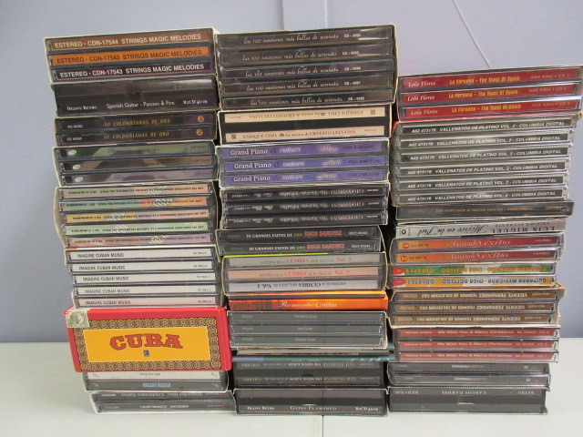 lot 671 image: LATIN AND MUSIC LOVERS CD COLLECTION