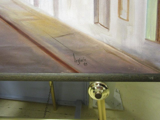 lot 760 image: ORIGINAL PAINTING OF CARTAGENA, COLOMBIA