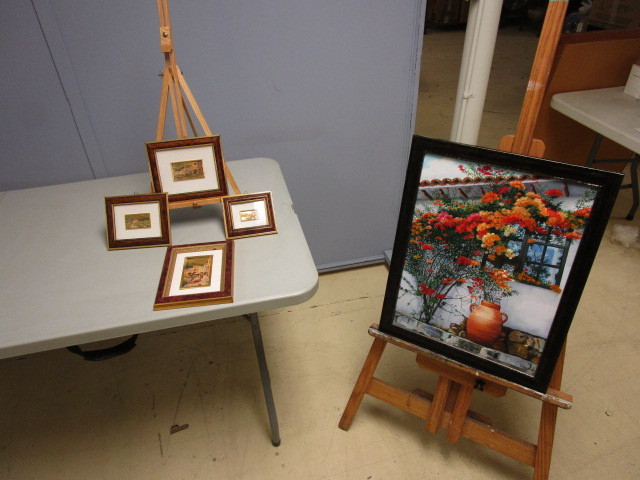 lot 755 image: FOIL ART AND ORIGINAL PAINTING