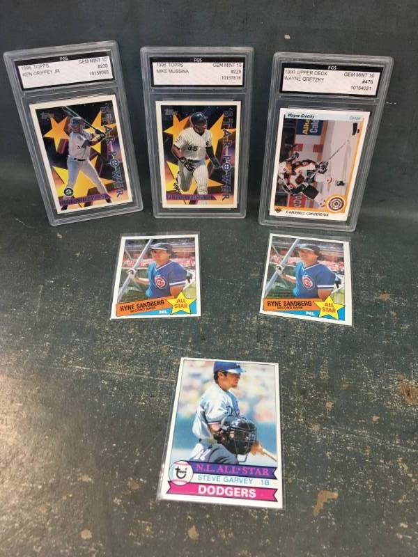 Sports All-Star Cards, Gretzky, Griffey and MORE