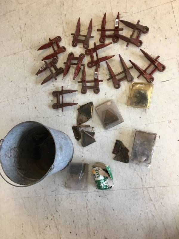 Bucket of Sickle Blades and Teeth