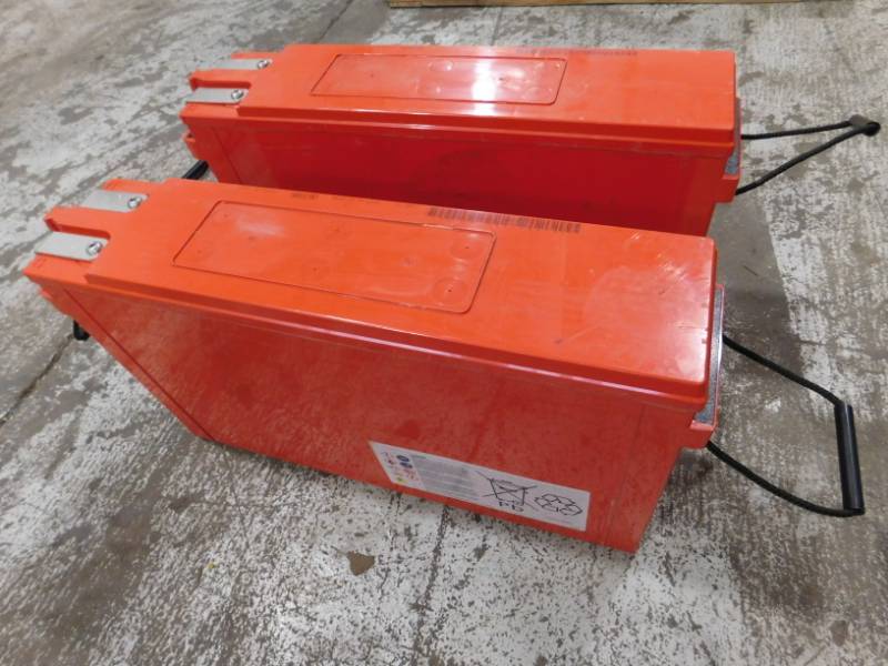 lot 9 image: Two SBS190F Telecom Batteries