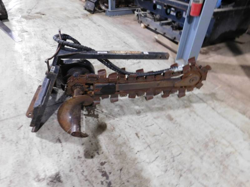 lot 16 image: Mini Skidsteer Trencher Attachment