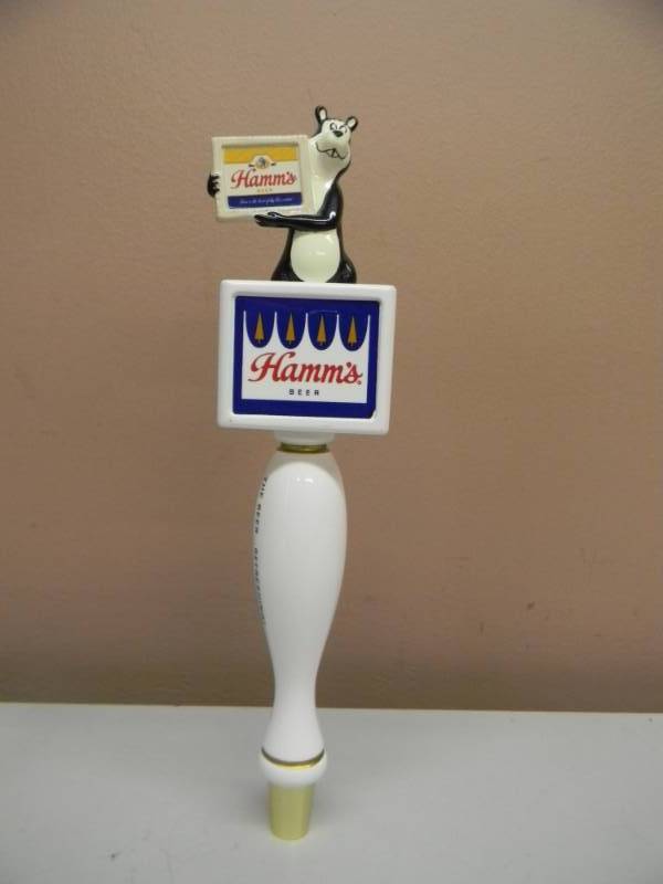 lot 30 image: HAMMS BEER BEAR TAP HANDLE - NOS, NEW CONDITION - AWESOME TAP - SEE PICTURES