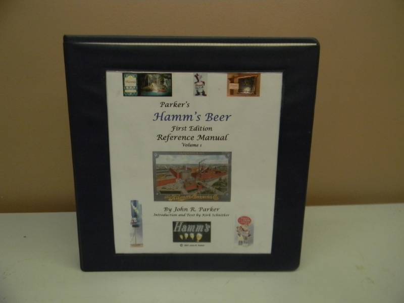 lot 33 image: HARD TO FIND PARKERS HAMMS BEER REFERENCE MANUAL - NICE CONDITION - SEE PICTURES