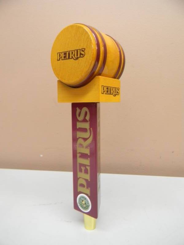 lot 38 image: PETRUS BEER TAP HANDLE - NEW NEVER USED - APPROX 11 - SEE PICTURES