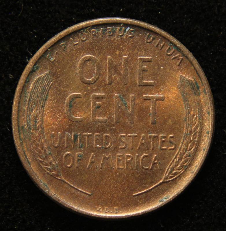 lot 09 image: 1909-VDB US WHEAT CENT