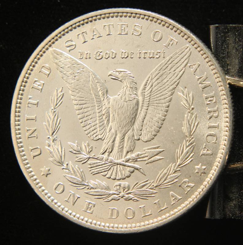 lot 11 image: 1888 MORGAN SILVER DOLLAR BU-UNC