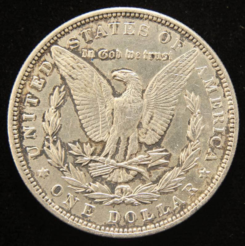 lot 28 image: 1896 MORGAN SILVER DOLLAR AU
