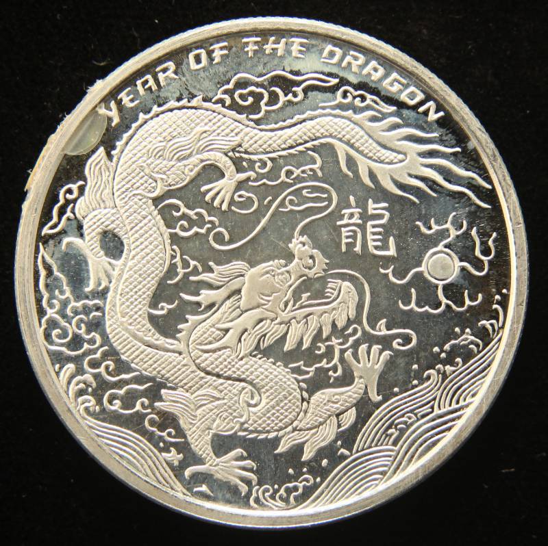 lot 44 image: 1 TROY OZ. .999 FINE SILVER 2012 PROVIDENT METALS