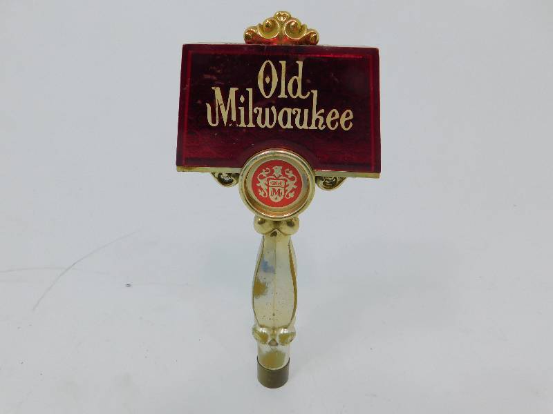 lot 49 image: Old Milwaukee Beer Tap Handle