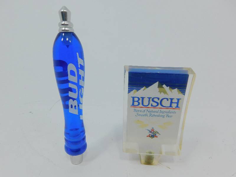 lot 50 image: 2 Beer Tap Handles