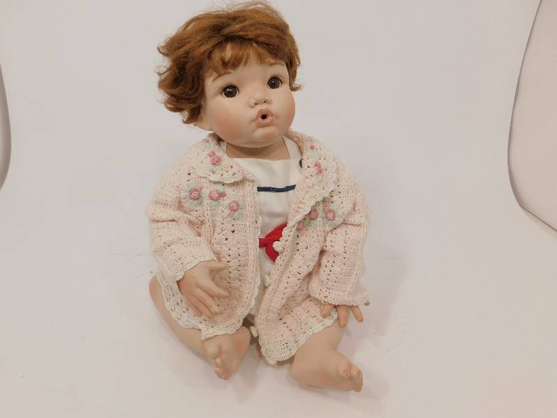 lot 77 image: 1995 ALL Porcelain Doll