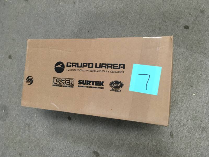 URREA Heavy Duty Metal Tool Box - 17 in. X 7 12 in. X 7 in.not used