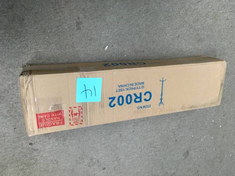 MegaHome Black 8-Hook Coat Rack  in like new condition
