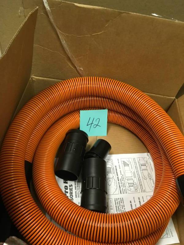 RIDGID 1-78 in. x 10 ft. Professional Grade Vacuum Hose Kit for RIDGID Wet Dry Shop Vacuums MISSING 1 PC