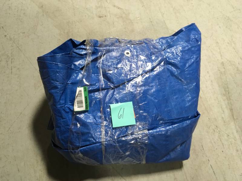 Everbilt 16 ft. x 20 ft. General Purpose Blue Tarp not used