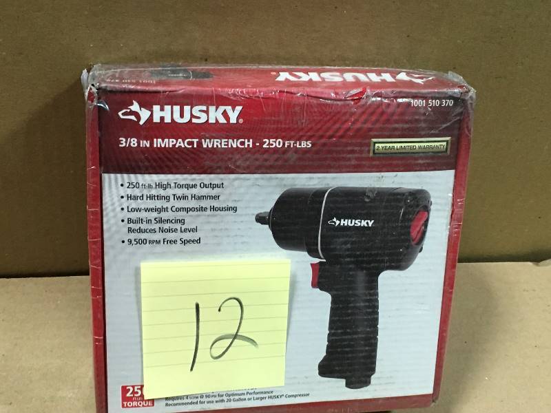 Husky 38 Impact Wrench in working condition