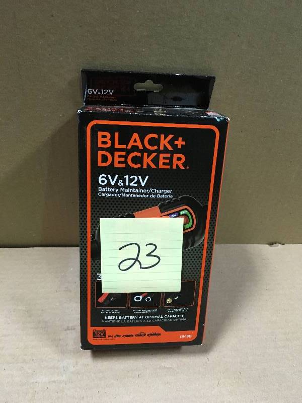 BLACKDECKER 120-Volt Battery Maintainer in working condition