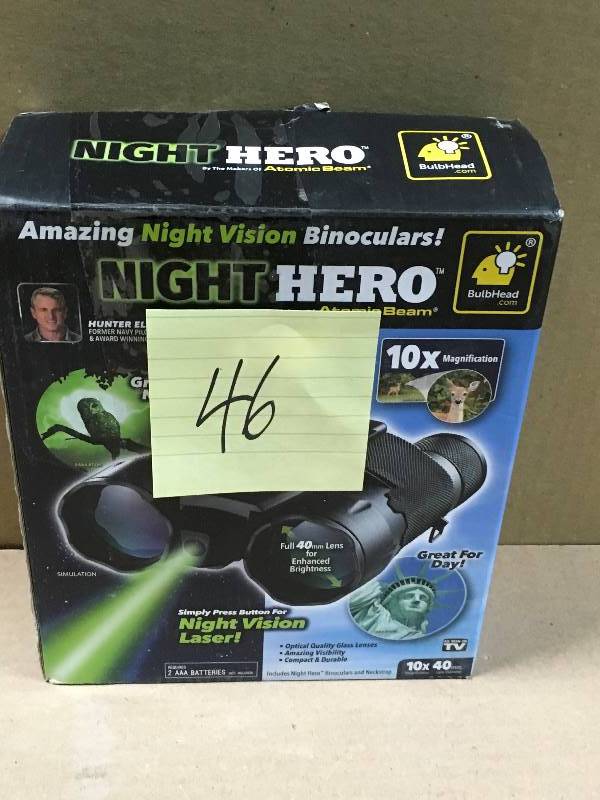 Night Vision 10x Binoculars in working condition
