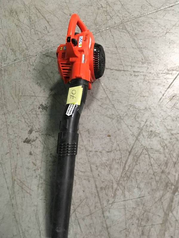 ECHO 165 mph 391 CFM 2-Cycle Gas Low Noise Handheld Blower in working condition
