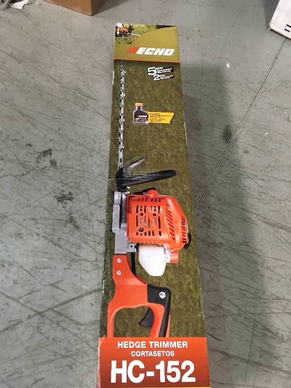 ECHO 20 in. 21.2 cc Hedge Trimmer - California Only not used