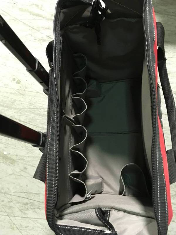 lot 37 image: HUSKY TOTE ROLLING TOOL BAG not used