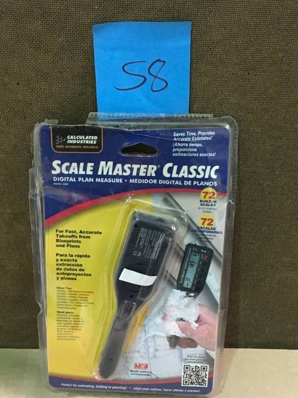 lot 58 image: Calculated Industries Classic Scale Master in good working condition