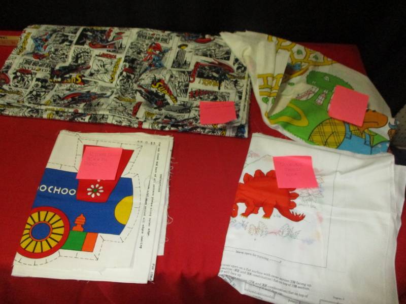 Suoer Hero and other Fabric see pics