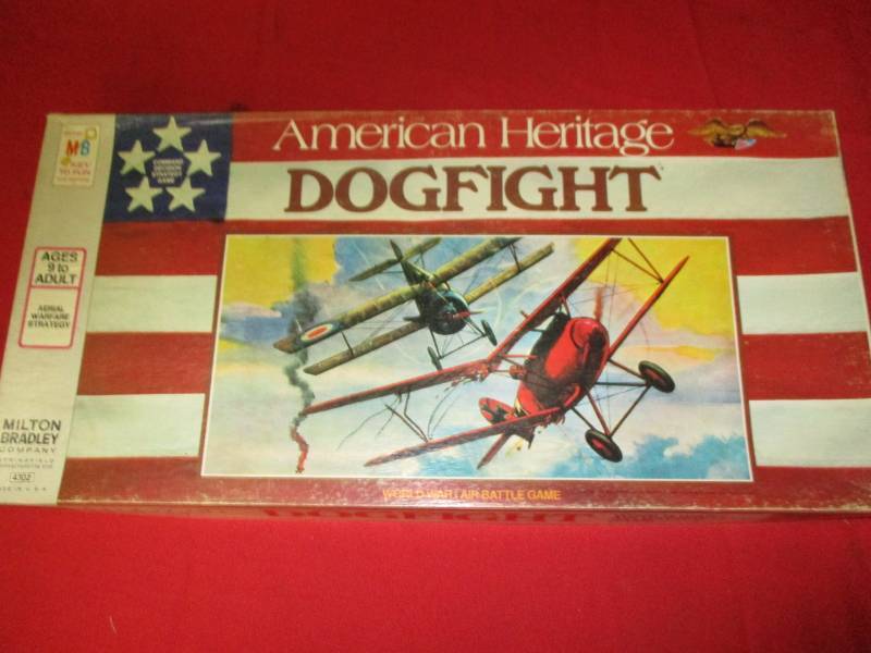 Vintage Game American Heritage Dogfight  WWI Air Battle Game