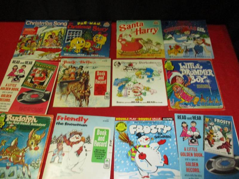 Records with Story Books Adorable