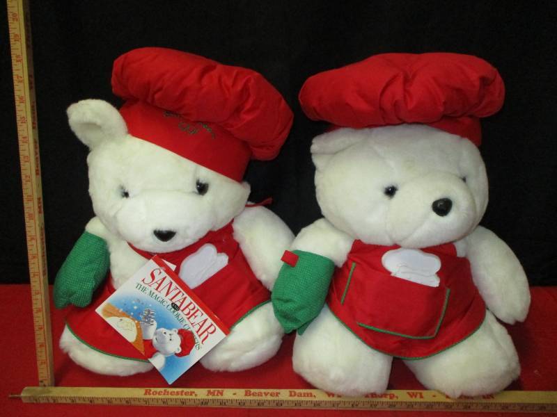Santa Bears 1991 and 1991