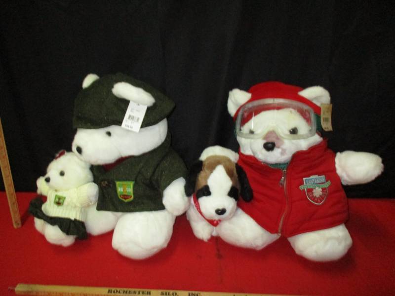 Santa Bears 2003, 2004 Tub goes with it no cover