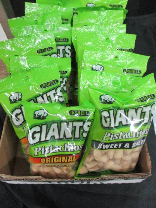 16 big bags of Pistachios