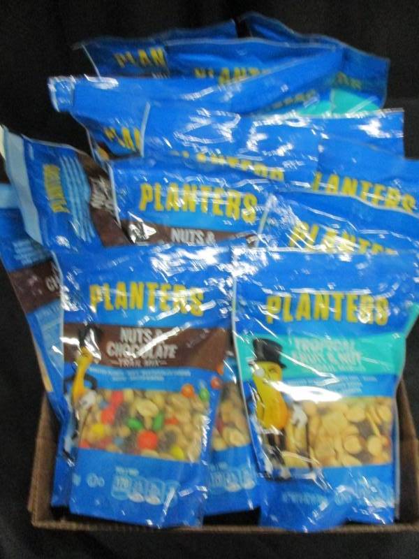 16 big bags of Planters Trail Mix