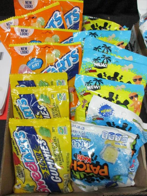 15 Bags of Sour Patch and Sweettart treats