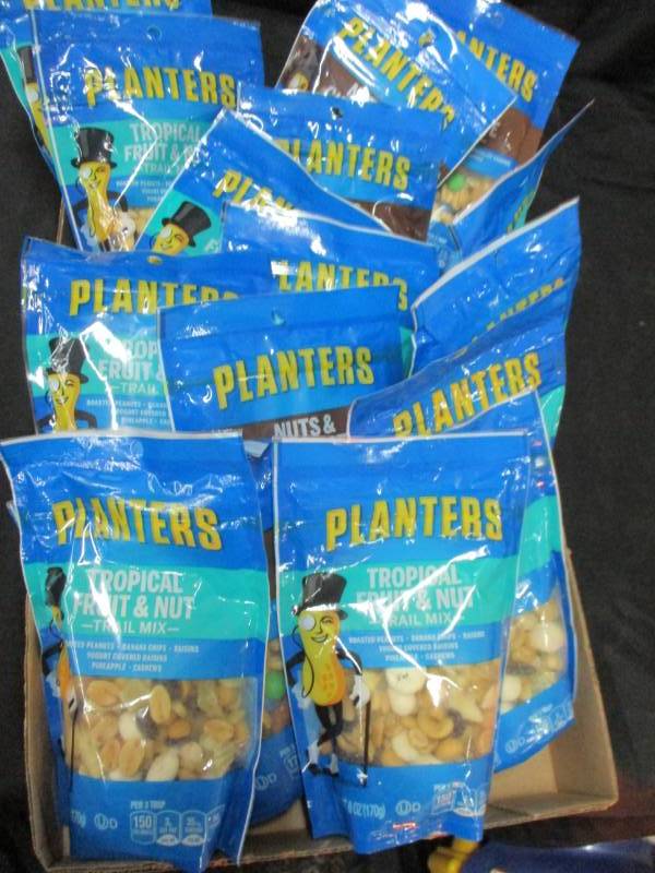 16 big Bags of Planters snack mix