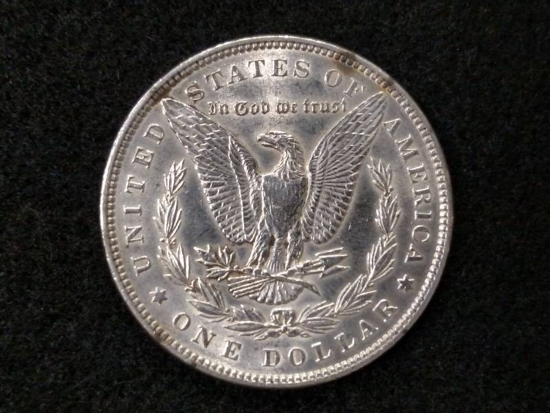 1896 Morgan Silver Dollar...