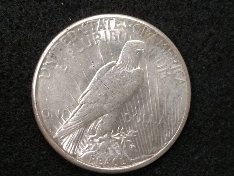 1922 S Peace Silver Dollar...