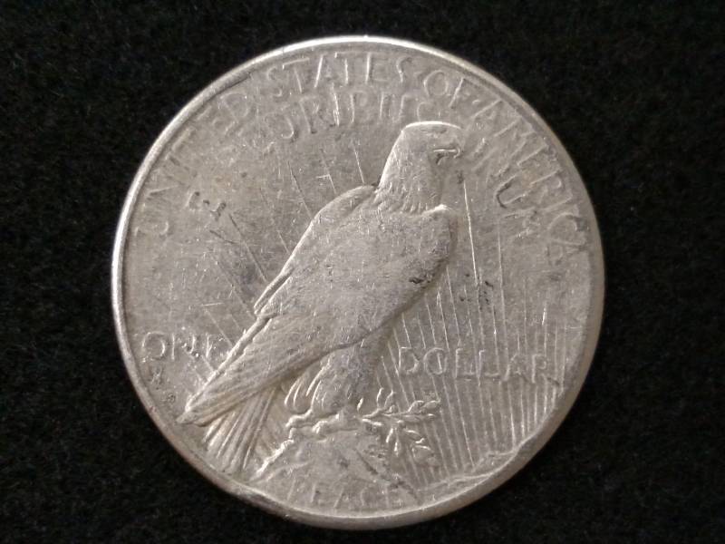 1922 S Peace Silver Dollar...