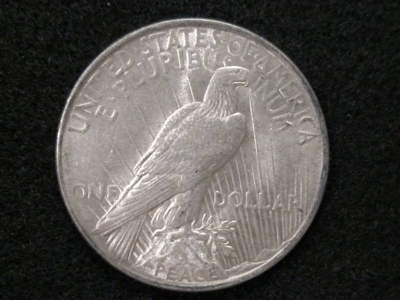 1923 Peace Silver Dollar...