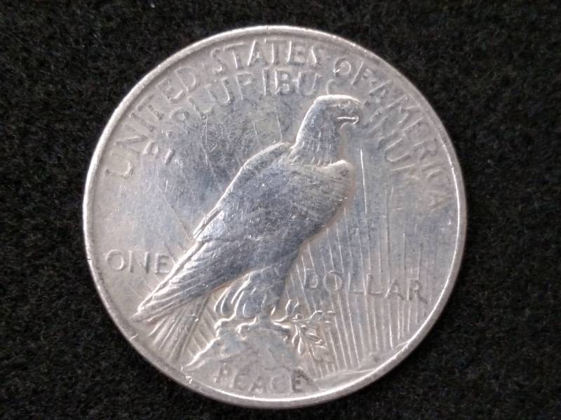 1923 Peace Silver Dollar...