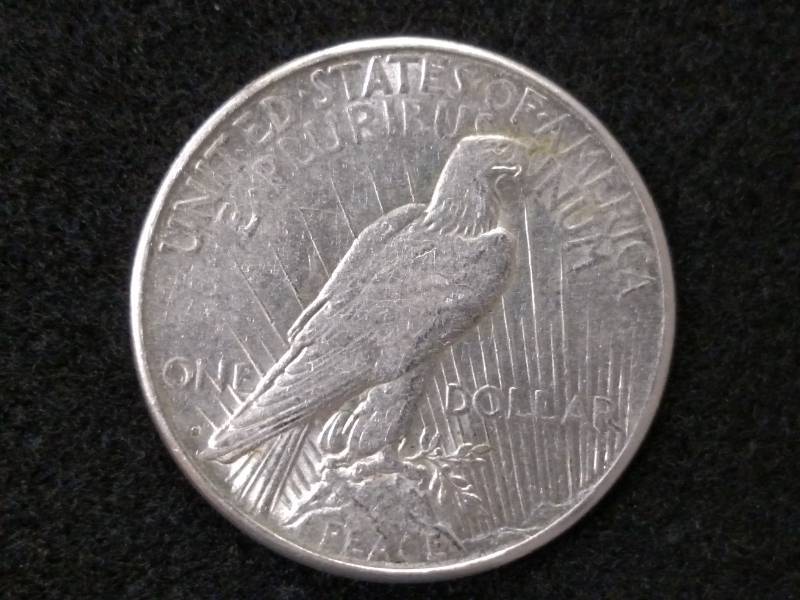 1923 S Peace Silver Dollar...