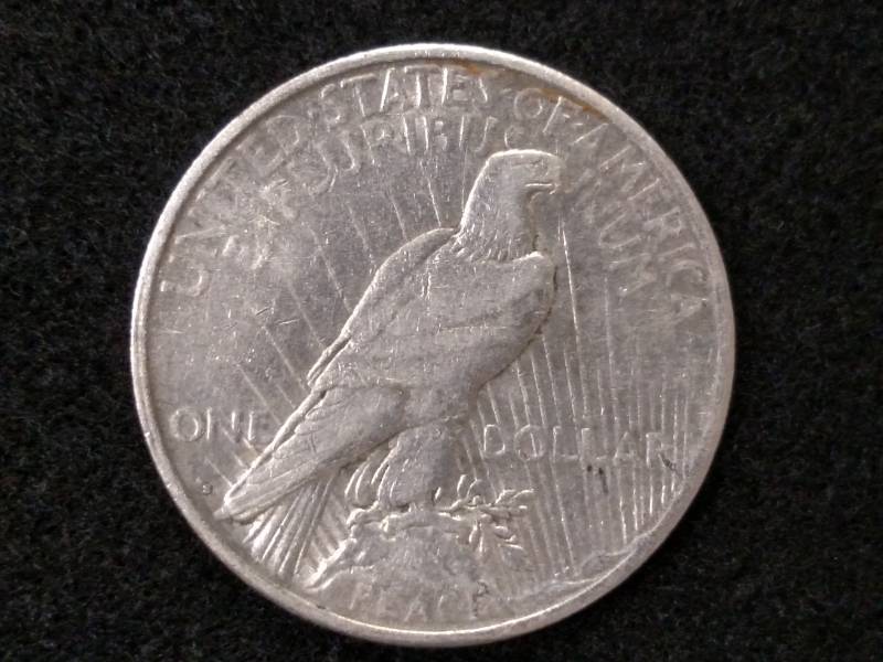 1923 S Peace Silver Dollar...