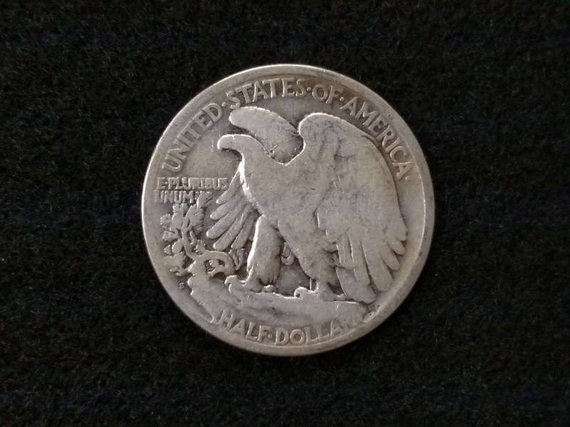 1918 S Walking Liberty Silver Half ...